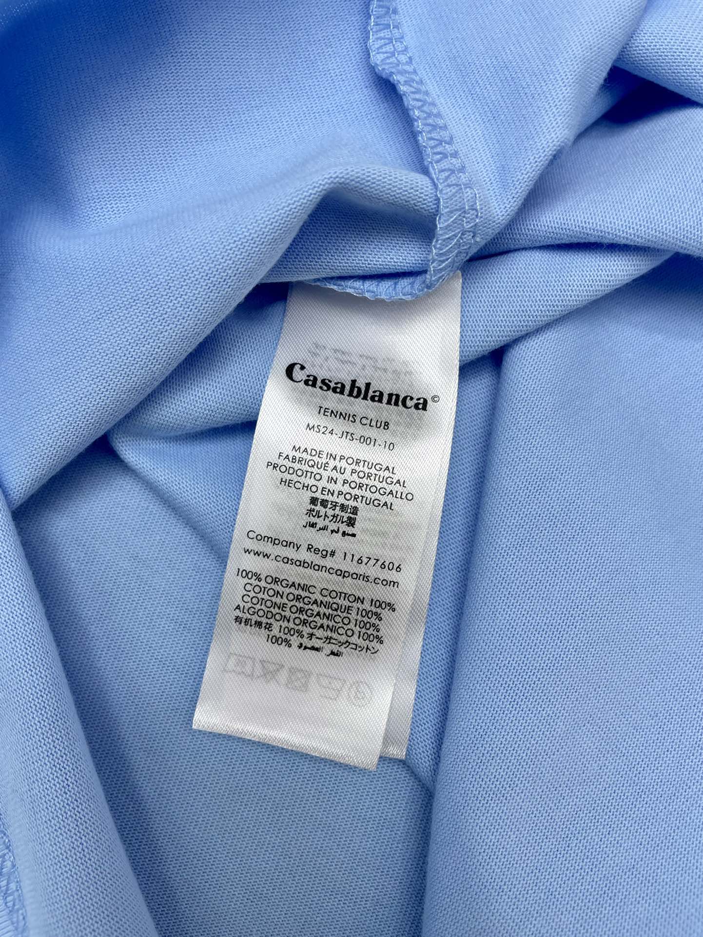 Casablanca T Shirt Size S-XL