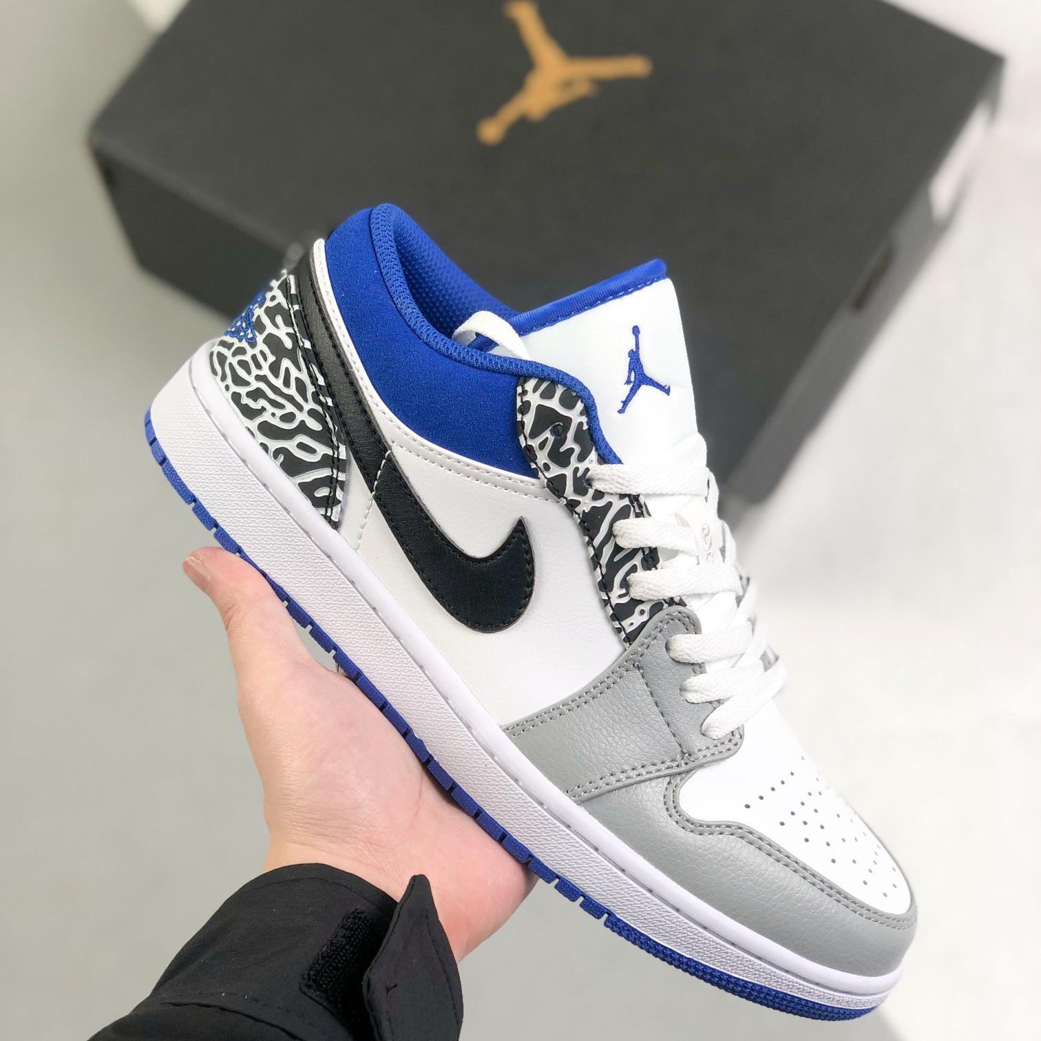 Nike Air Jordan 1 Low Top Sneakers Shoes Gr. 36-46