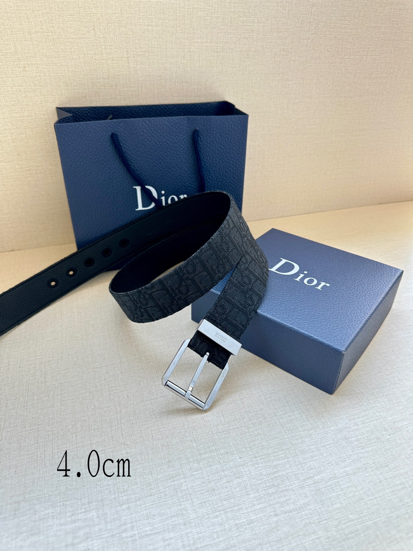 Dior Men Belt Width 4cm