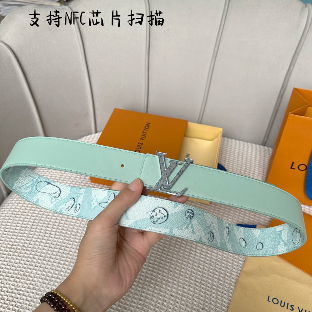 Louis Vuitton Men Belt Width 4cm