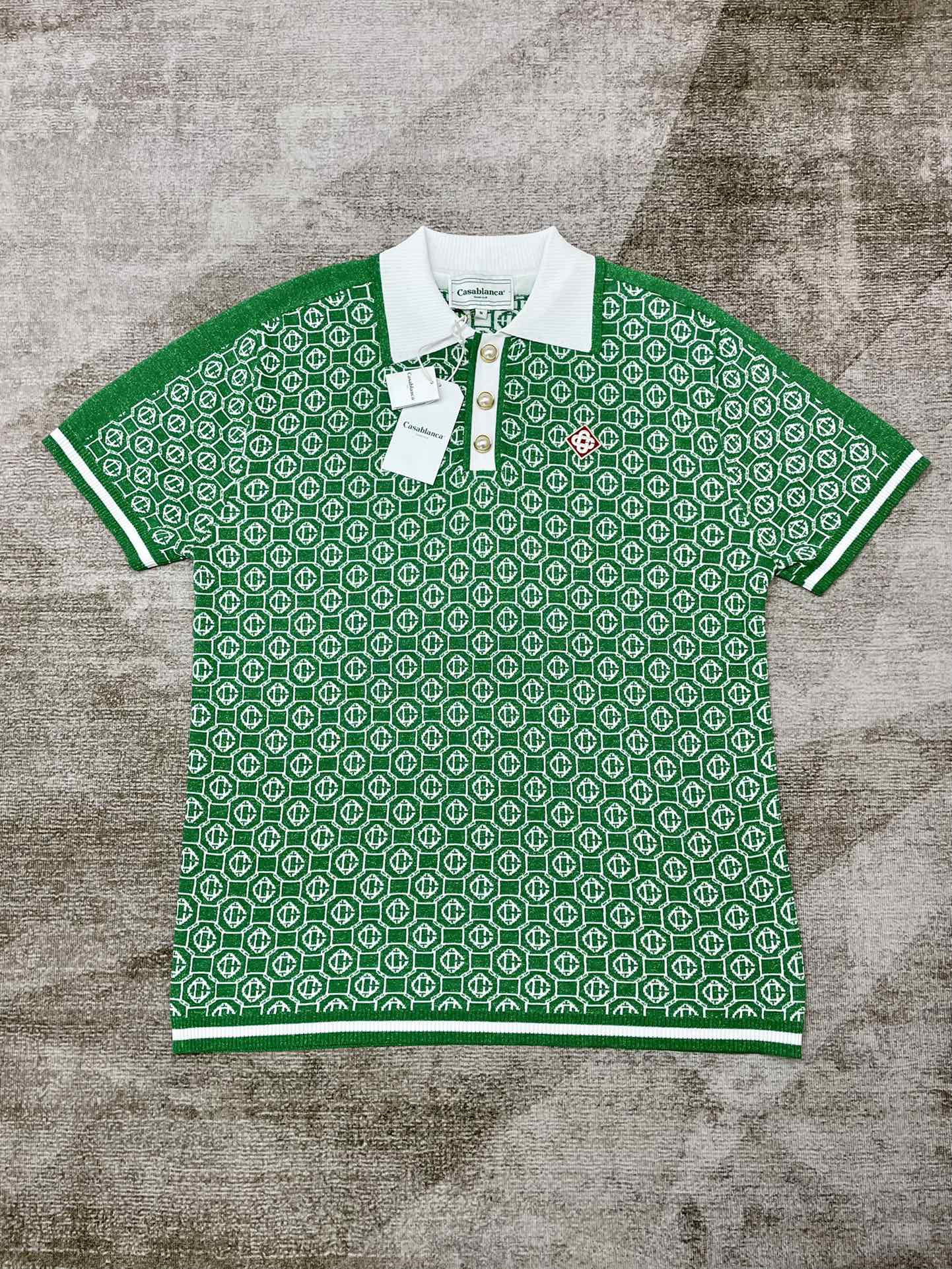 Casablanca Polo Shirt Size S-XL