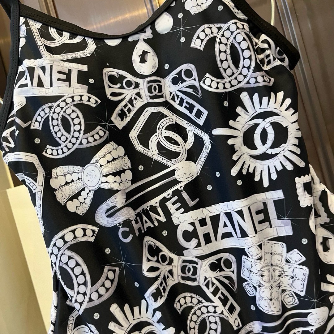 Chanel Swimsuit Size S-XL