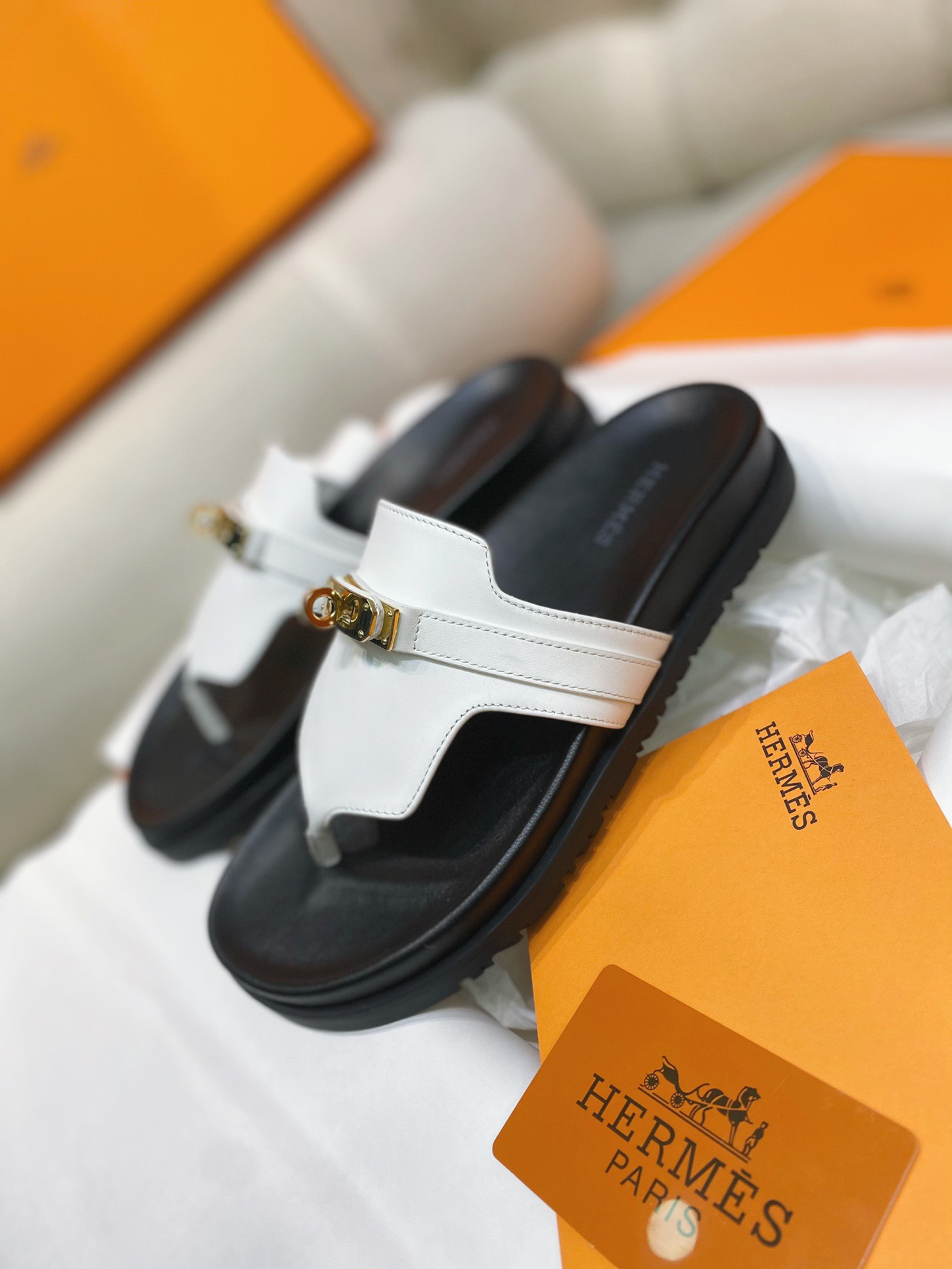 Hermes Kelly Empire Slippers Size 35-40
