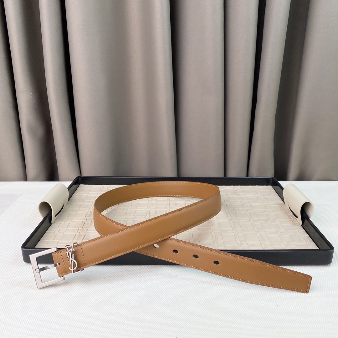 YSL Women Belt Width 3cm