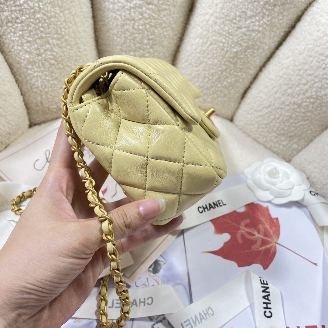 Chanel AS1787 Shoulder Bags Sheepskin 20cm