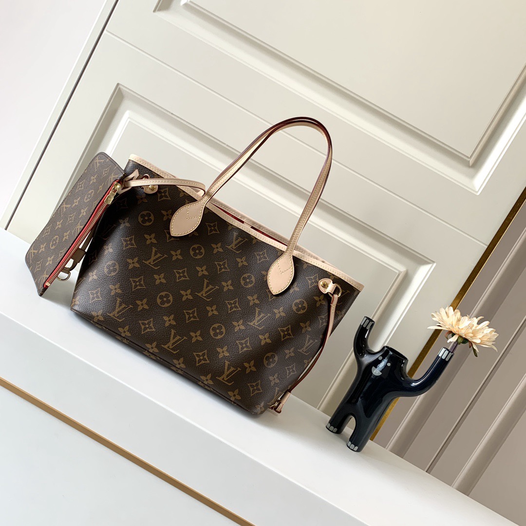 Louis Vuitton M46979 Neverfull PM Tote Bag Size 29*21*12cm