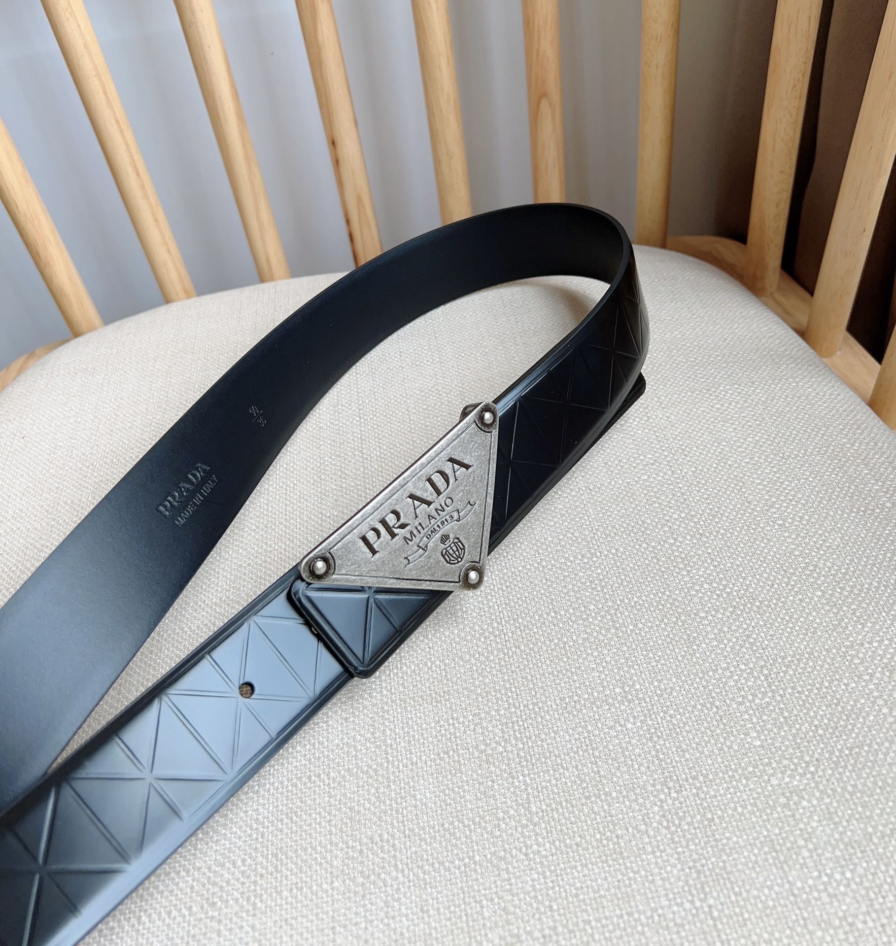 Prada Men Belt Width 3.5cm