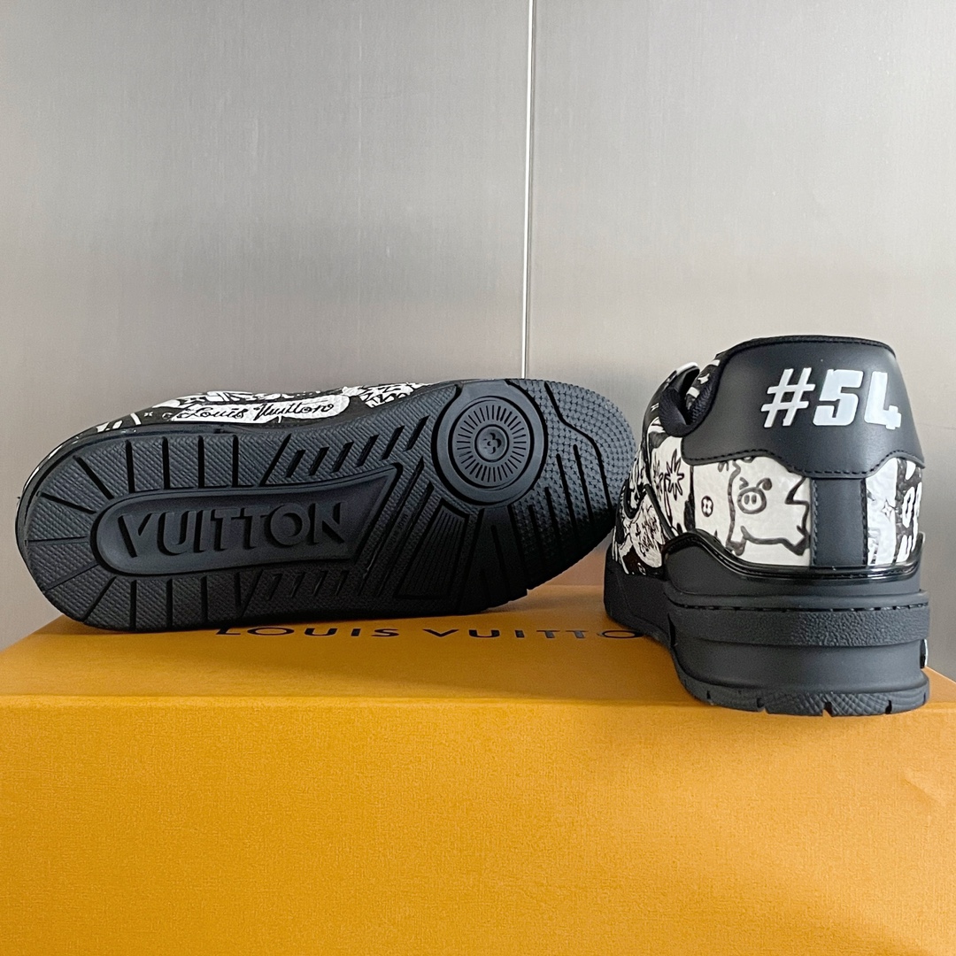 Louis Vuitton 2024New LV Trainer Sneaker Size 36-46