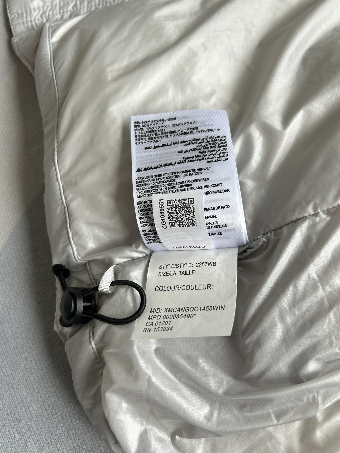 Canada Goose E2257WB Cypress Women Winter Vest Size XS-XL