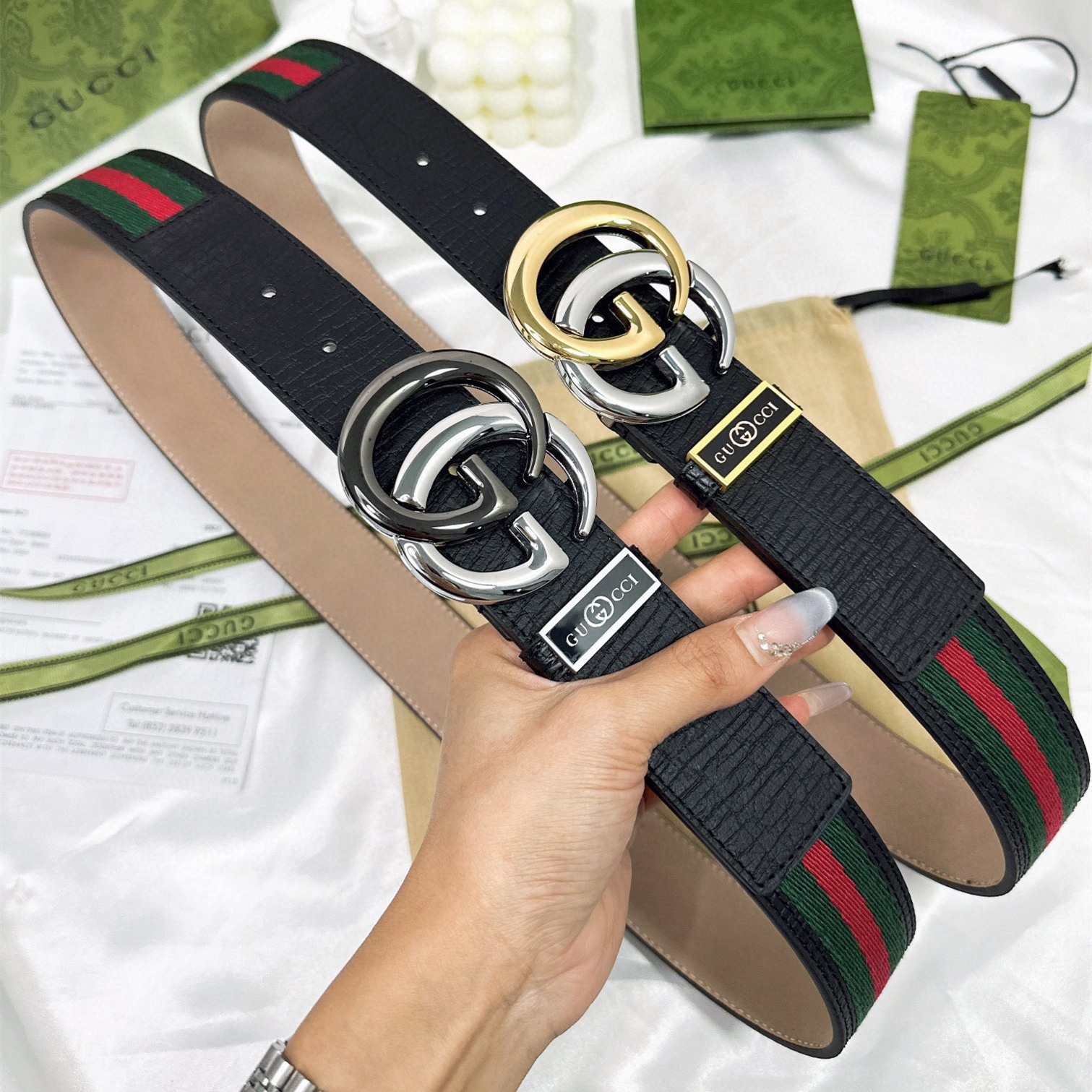 Gucci Men Belt Width 3.8cm