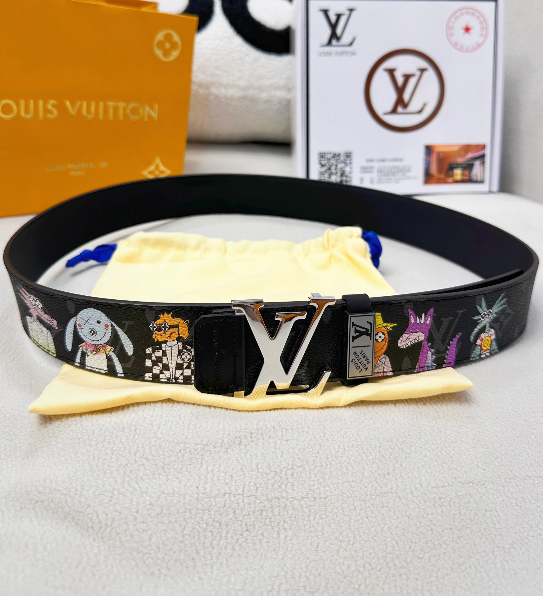 Louis Vuitton Men Belt Width 3.8cm
