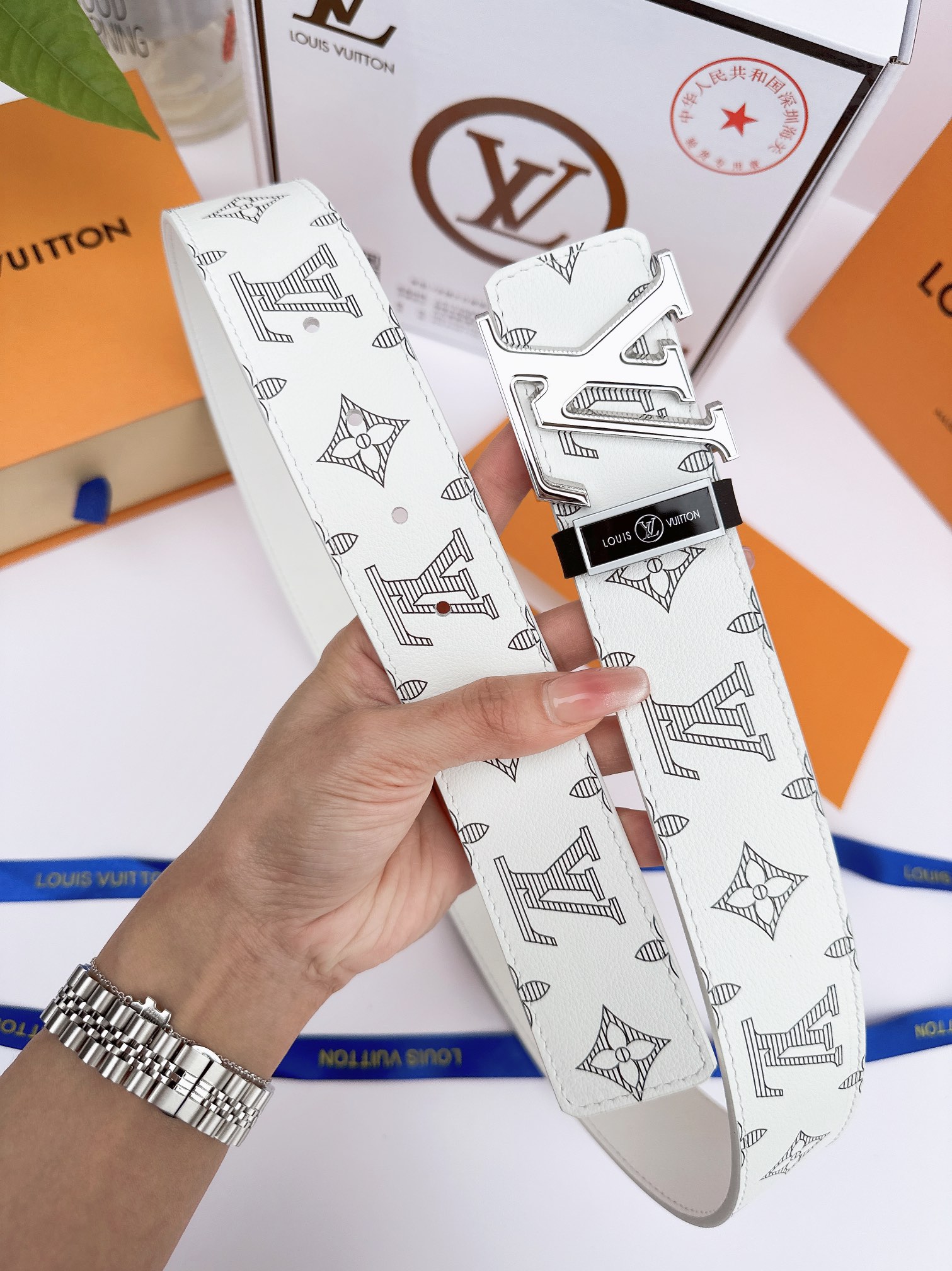 Louis Vuitton Men Belt Width 3.8cm