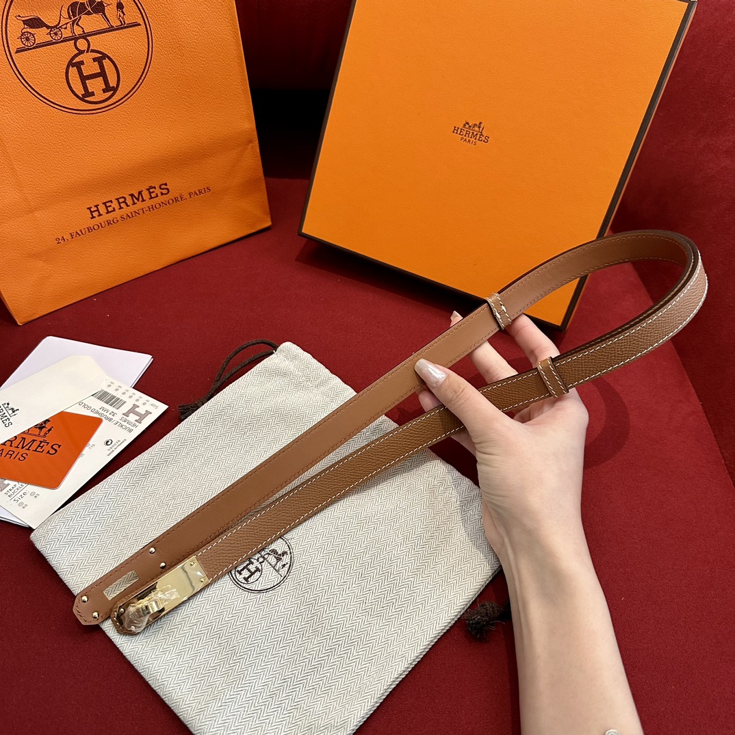 Hermes Women Belt Width 2cm