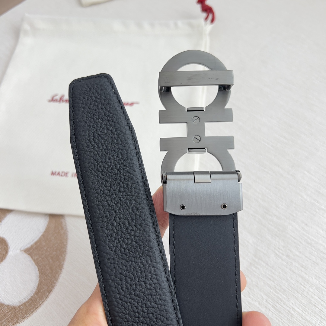 Ferragamo Men Belt Width 3.5cm