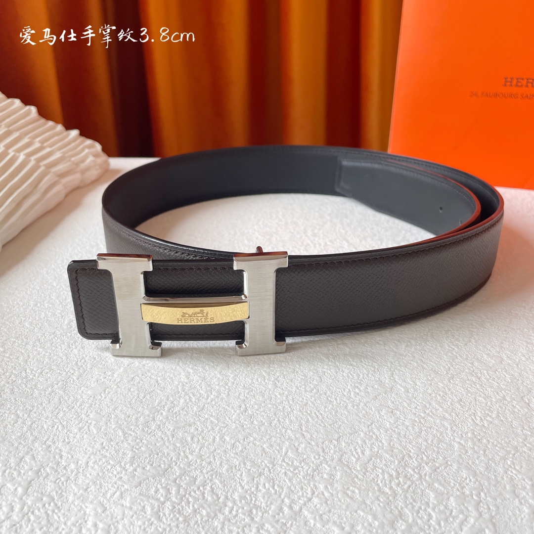 Hermes Men Belt Width 3.8cm