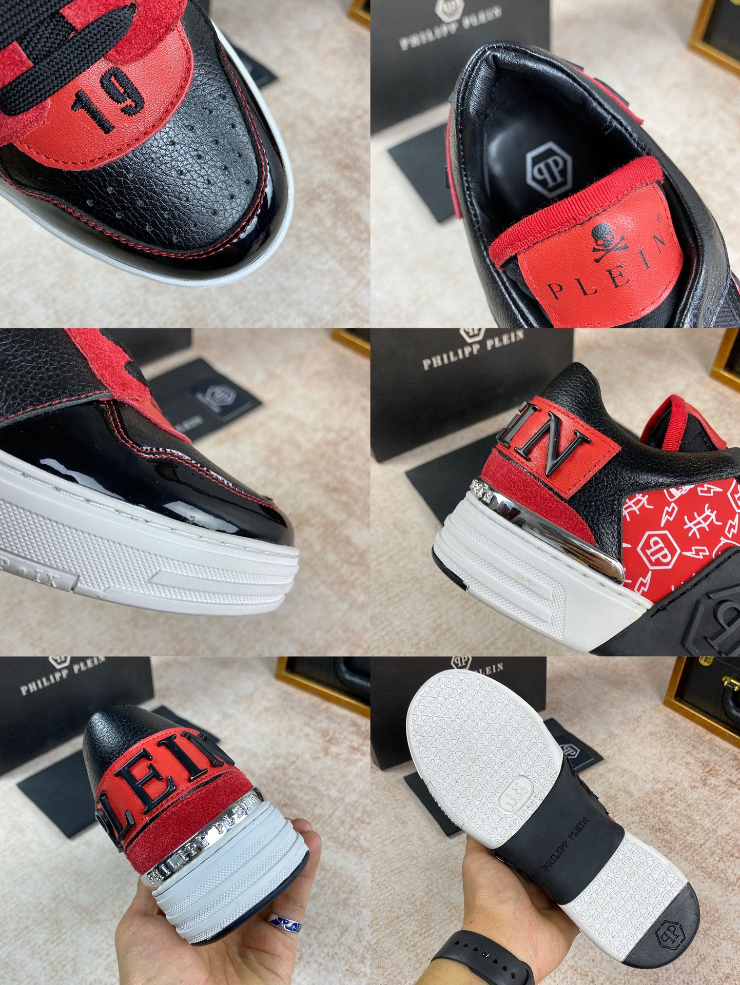 Philipp Plein Mens Outdoor Sneakers Shoes 38 - 45