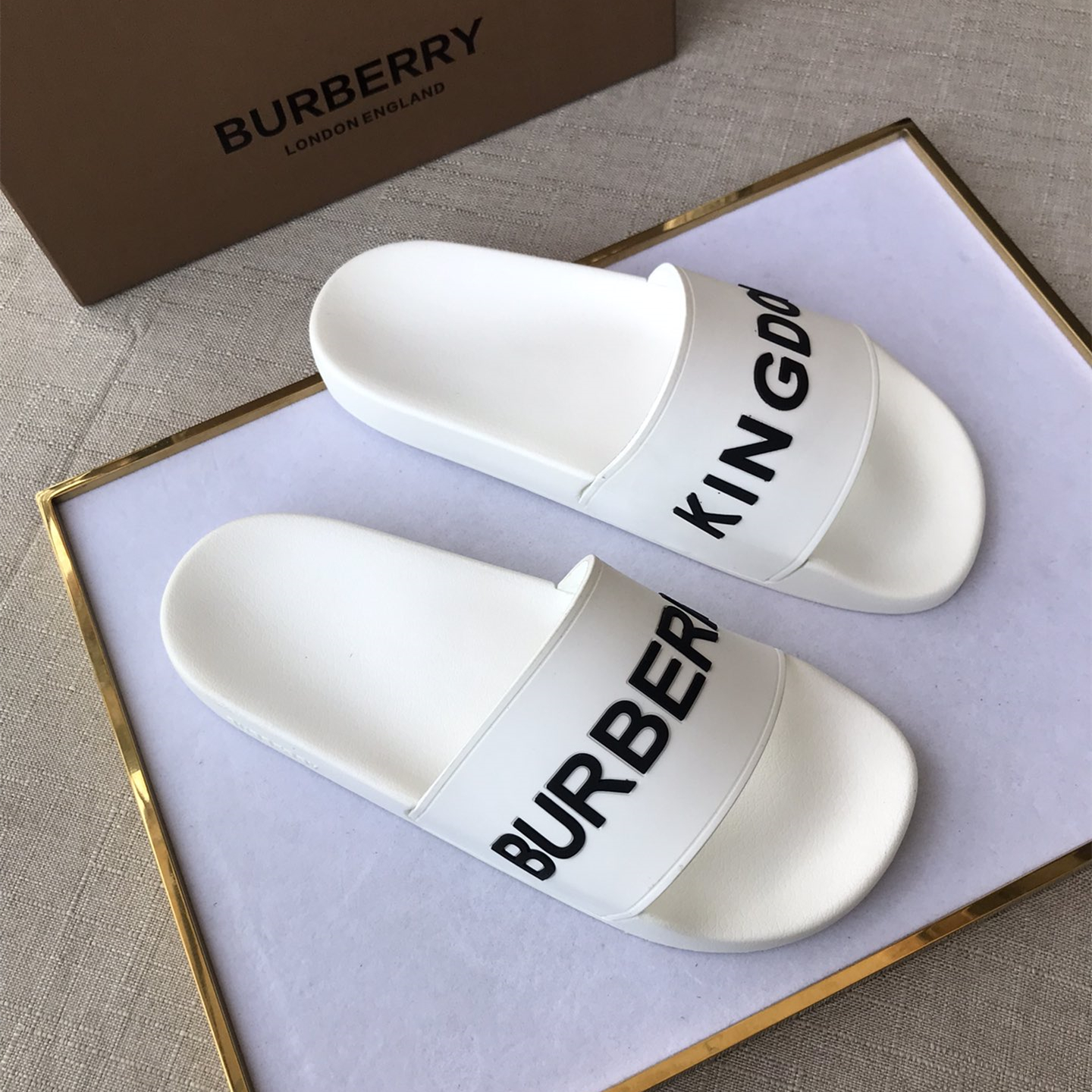 Burberry Mens Women Sandals Gr. 36-46