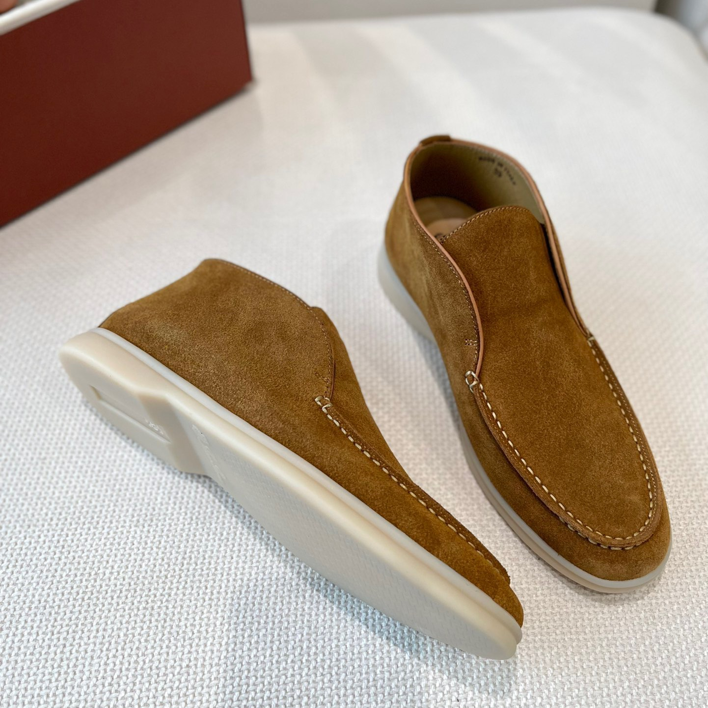 Loro Piana Unisex Loafers High Top Size 36-45