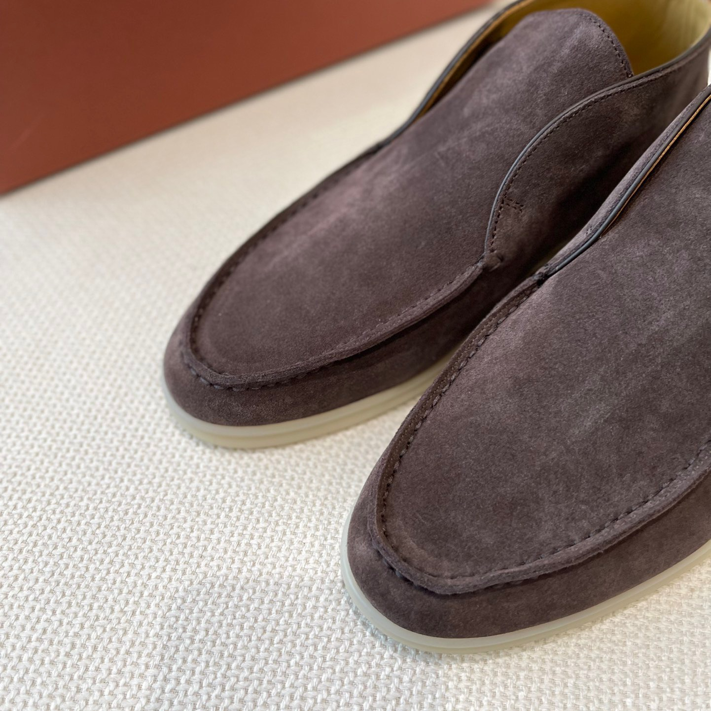 Loro Piana Unisex Loafers High Top Size 36-45