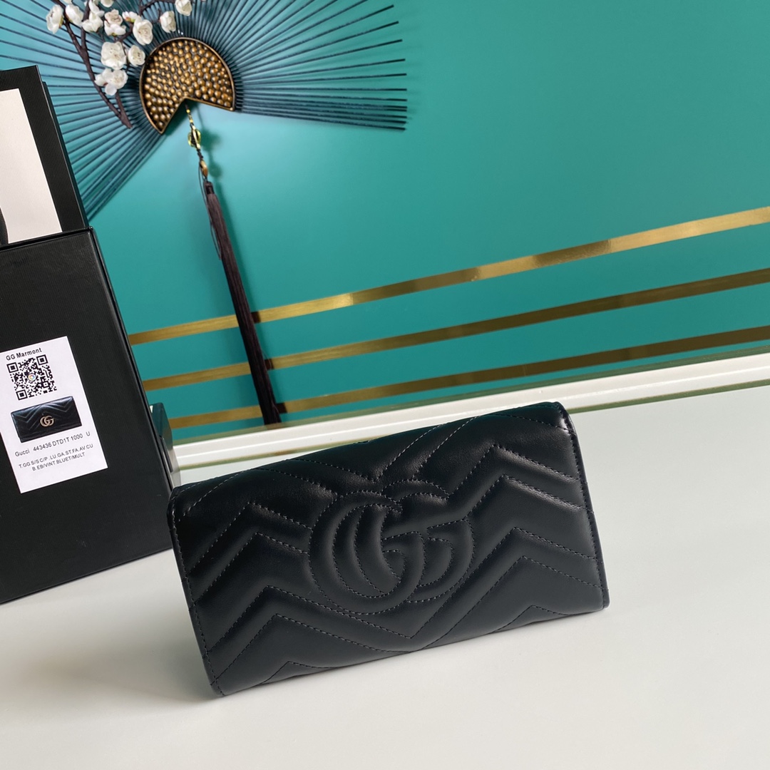 Gucci GG Marmont Women Wallet Purse 19*10*2.5cm