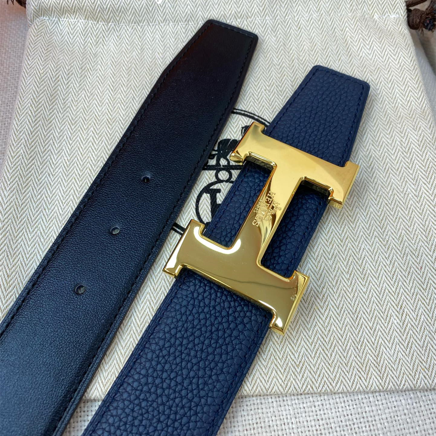 Hermes Men Belt Width 3.8cm