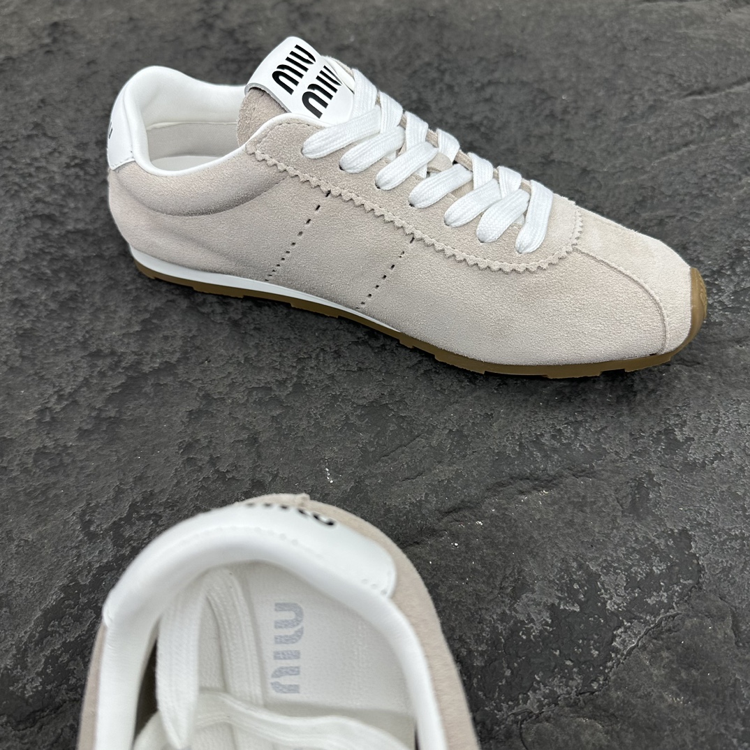 MiuMiu Plume Nappa Sneaker Size 35-40