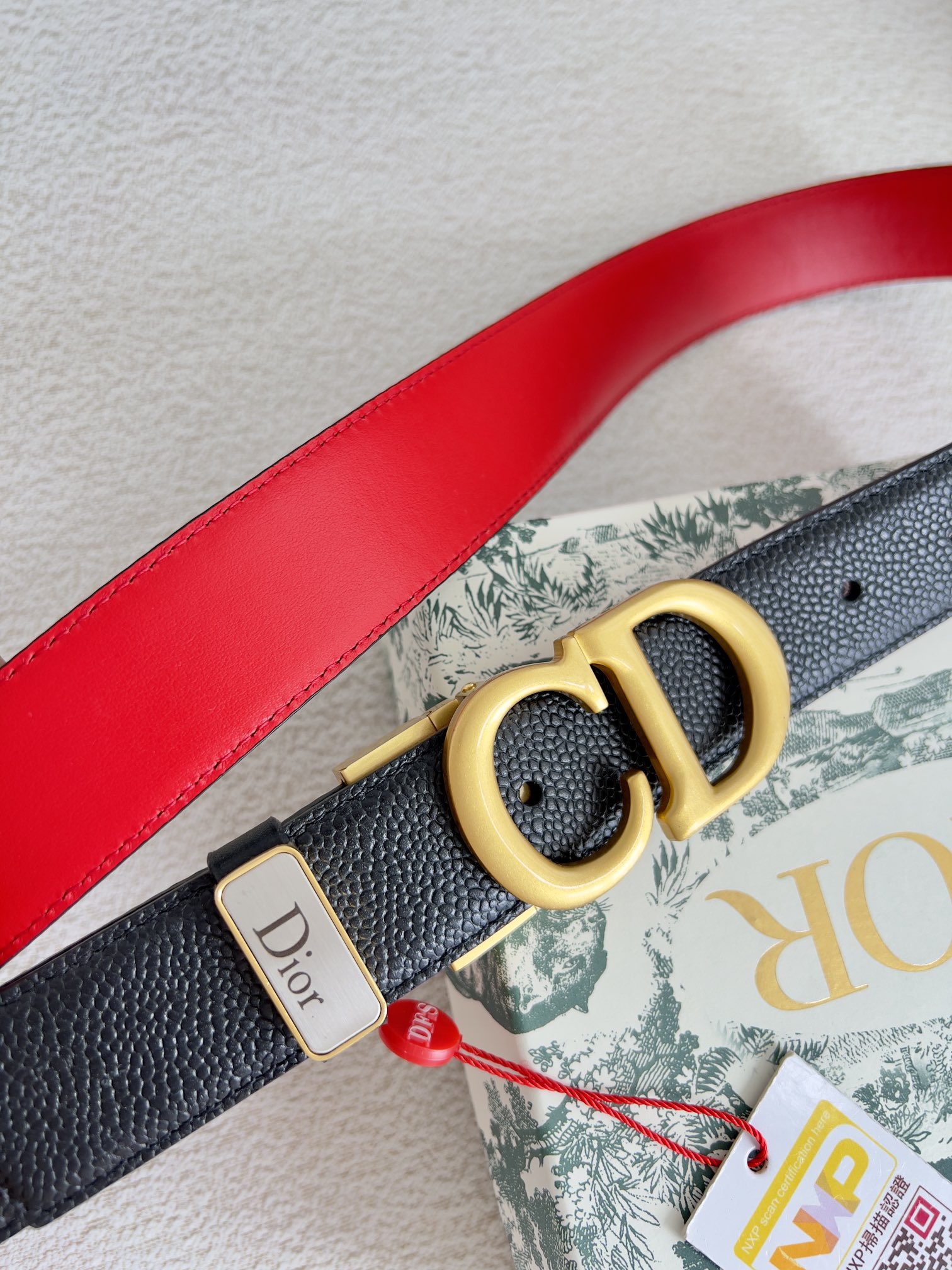 Dior Men Belt Width 3.5cm
