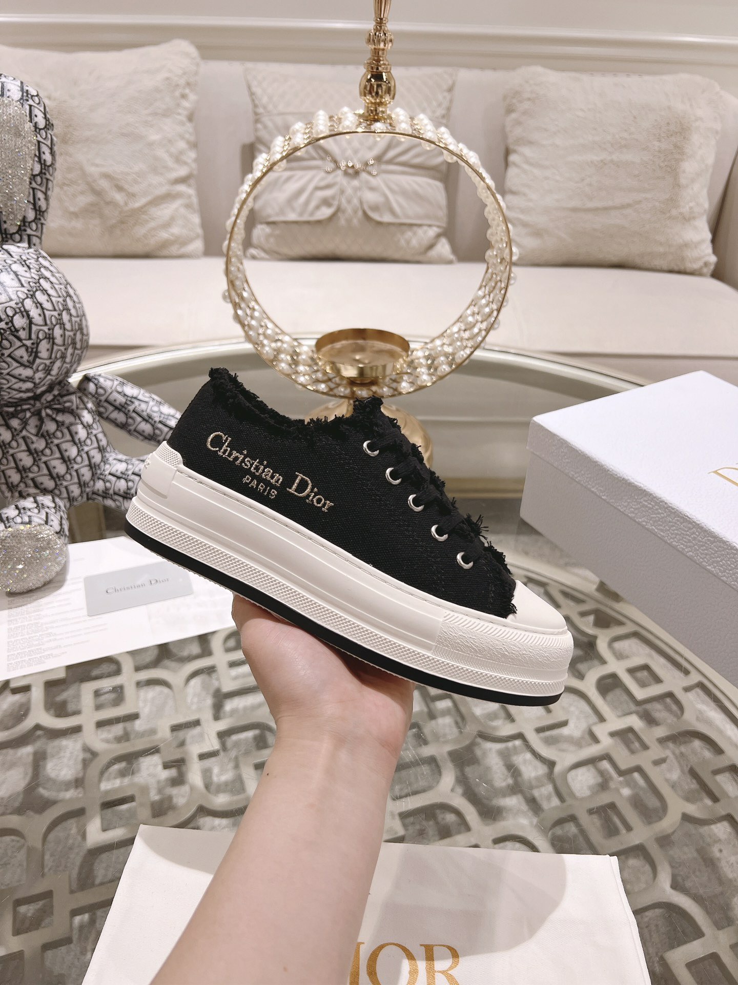 Dior Walk'N'Dior Plateau Sneaker Size 36-41