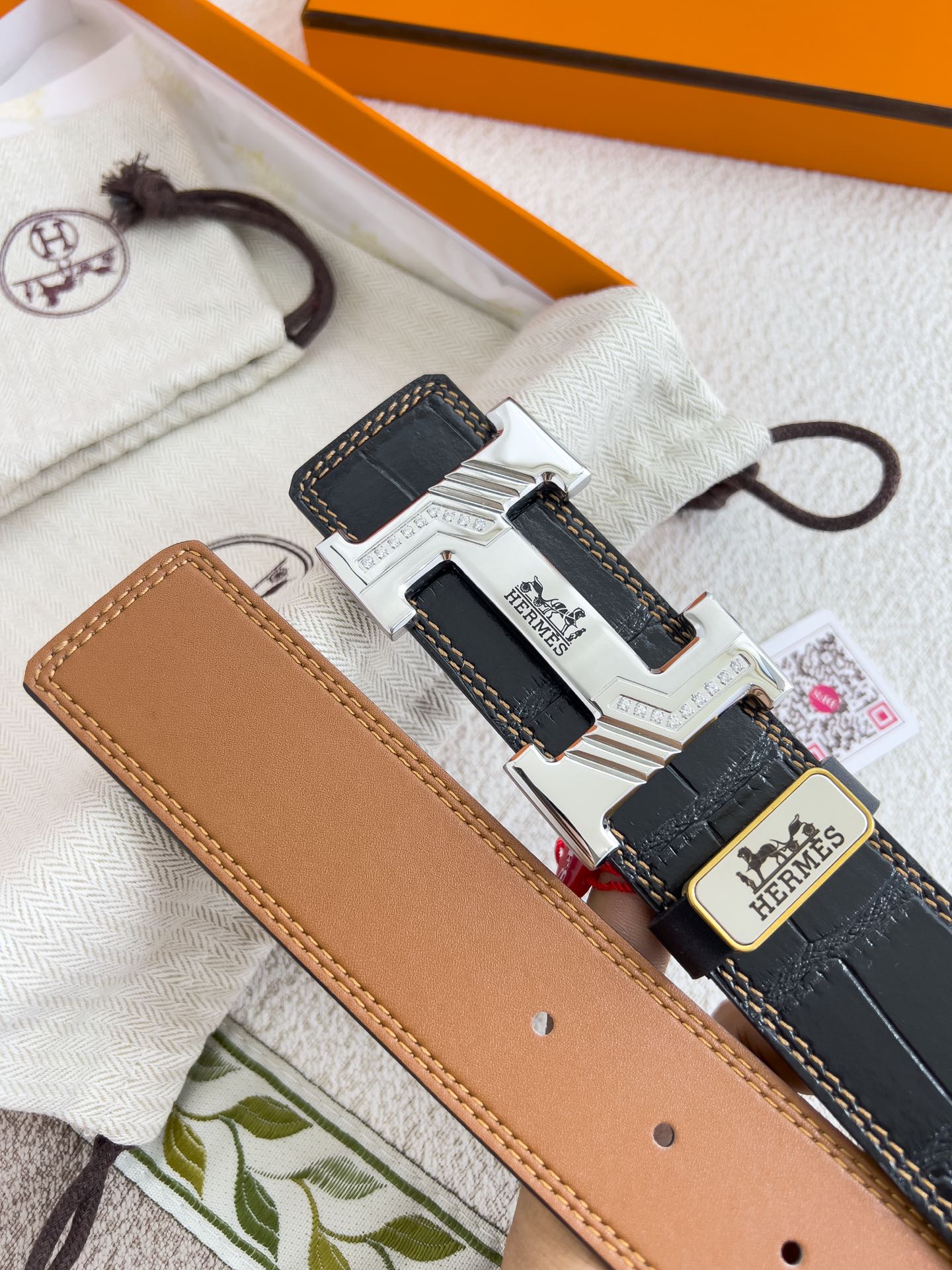 Hermes Men Belt Width 3.8cm