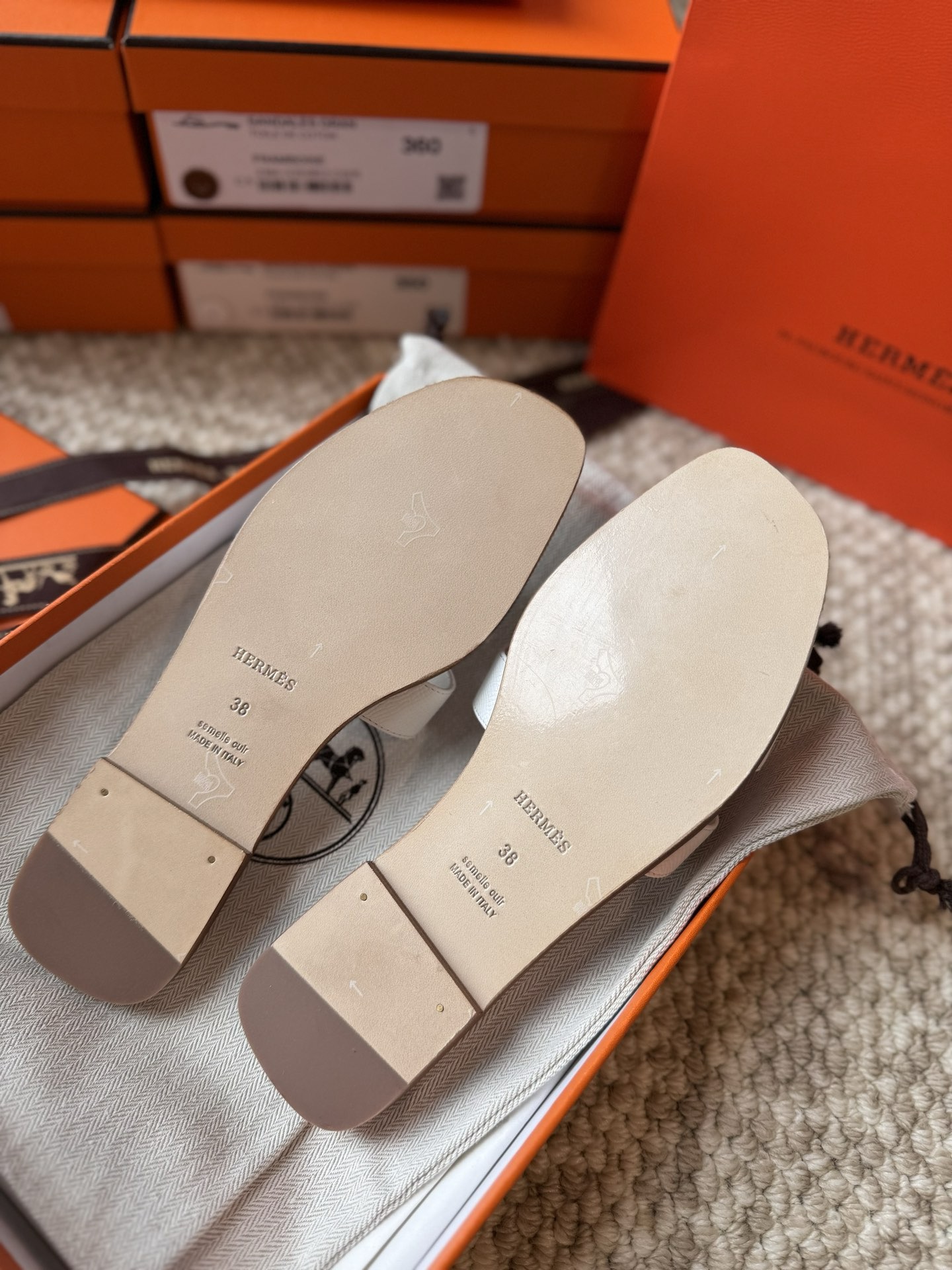 Hermes Oran Slippers Size 36-41