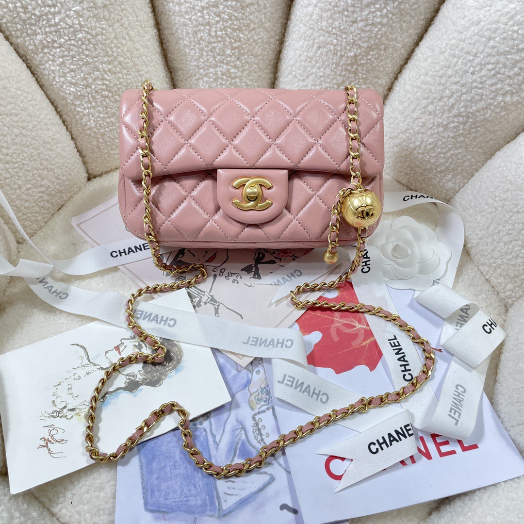 Chanel AS1787 Shoulder Bags Sheepskin 20cm