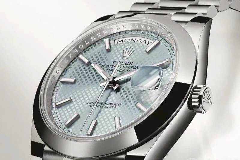 Rolex Datejust 41mm Silver Blue Dial