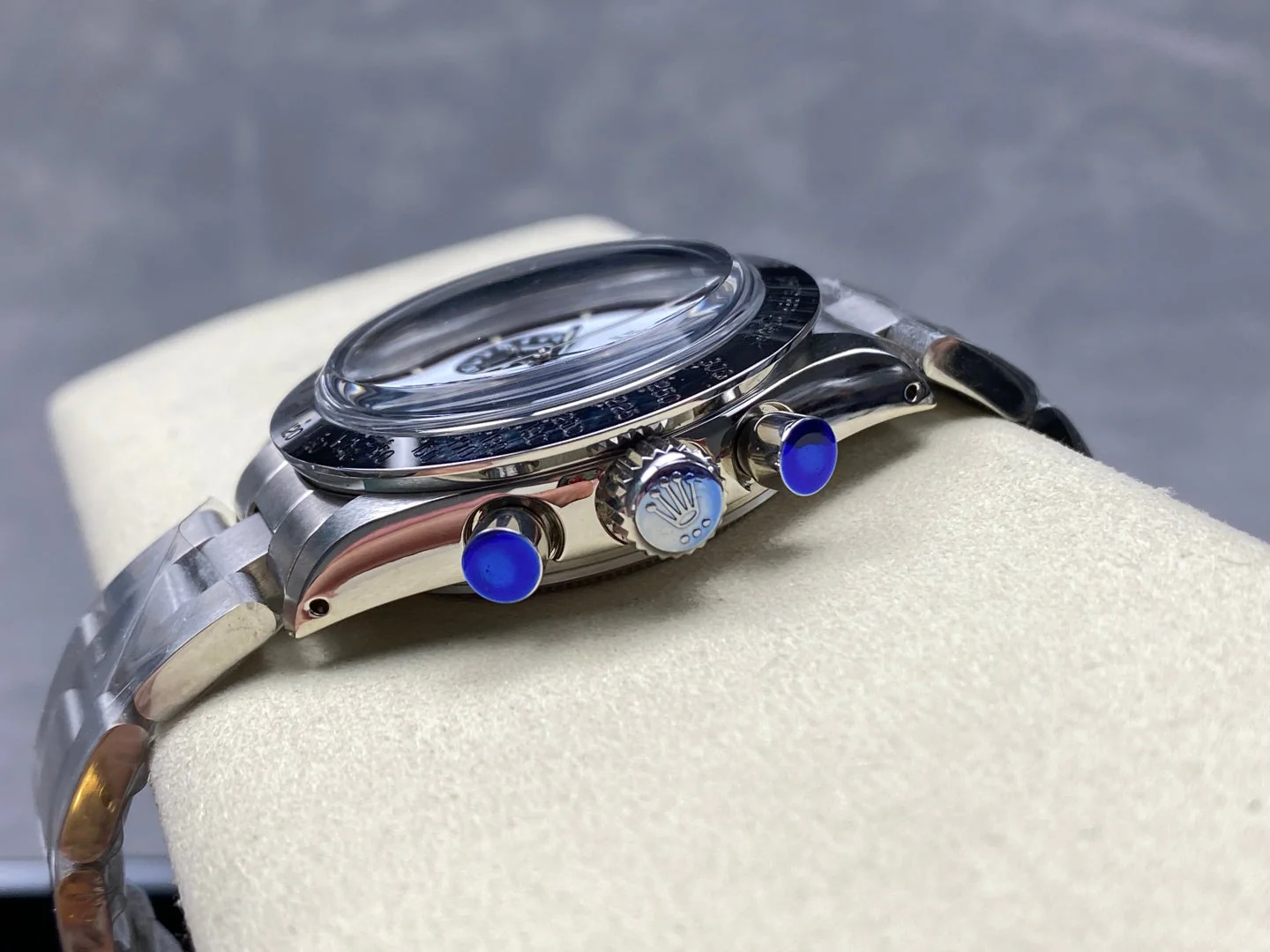 Rolex Daytona 37.5mm Silver White Black