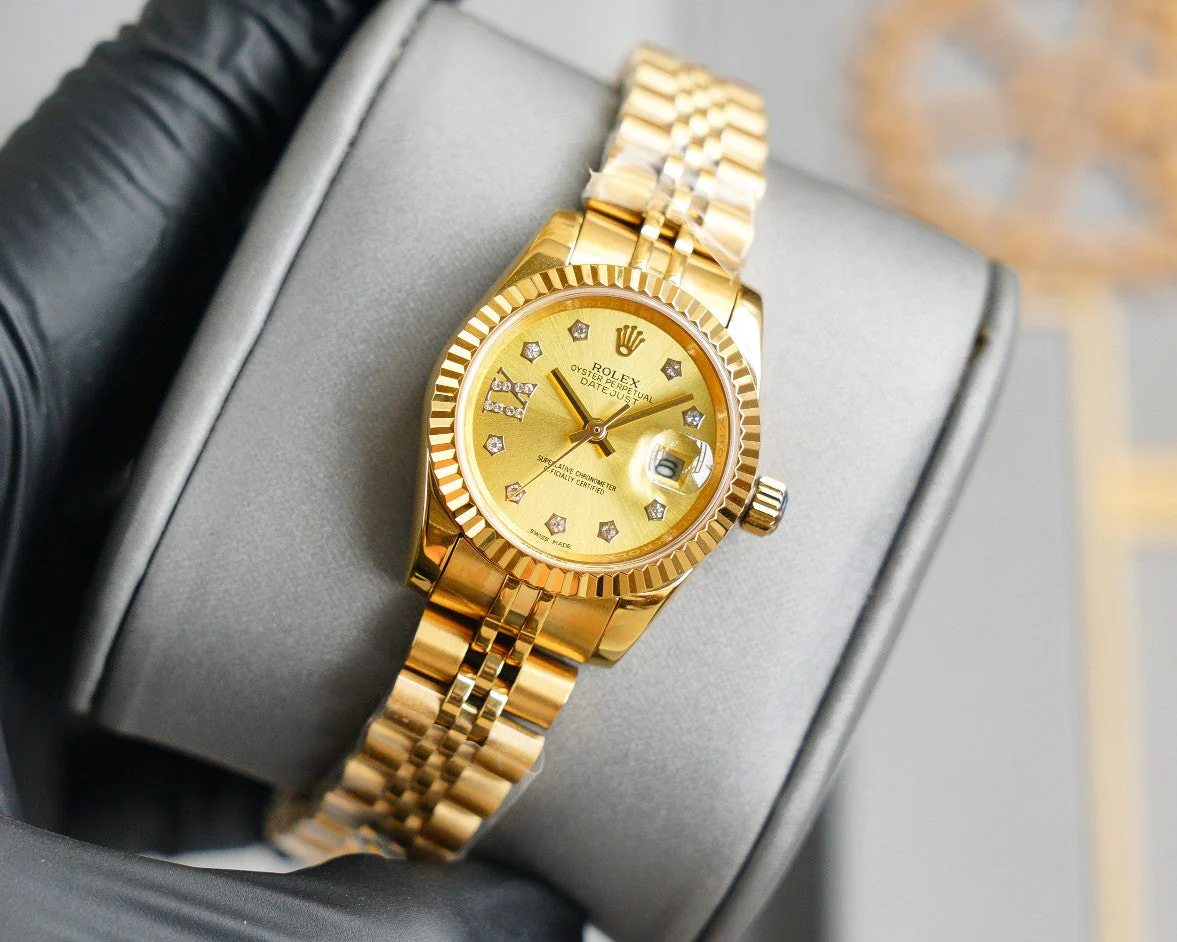DATEJUST 28MM GOLD CASE