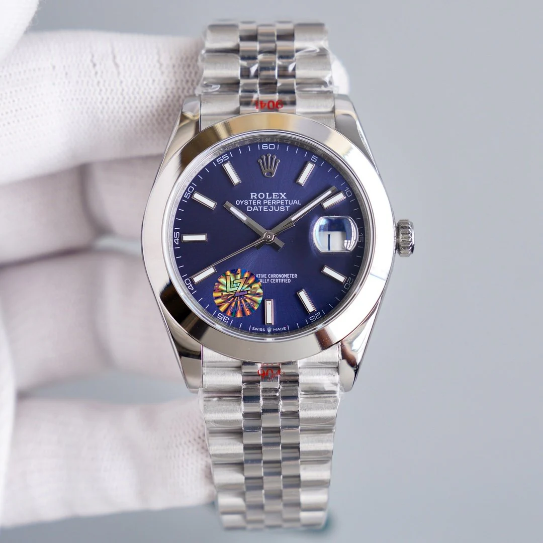 DATEJUST 41MM SMOOTH BEZEL STAINLESS STEEL