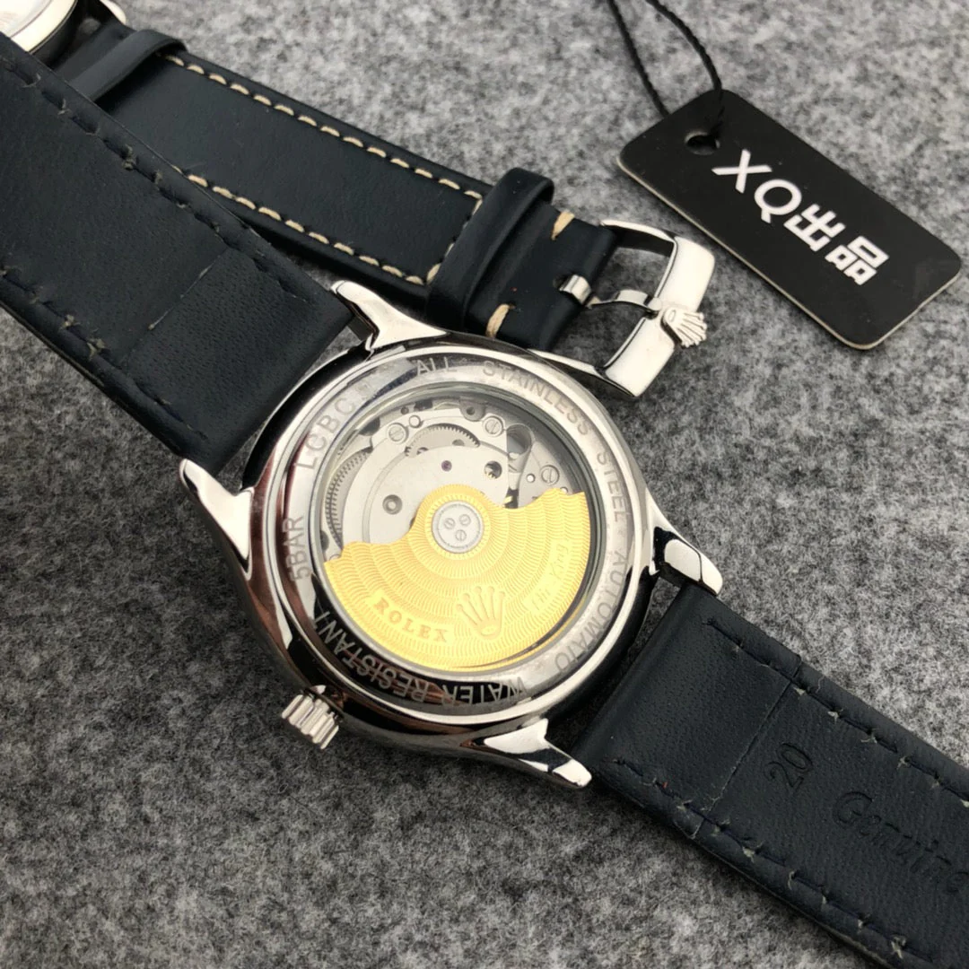 OYSTER PERPETUAL AIR KING 40MM  LEATHER
