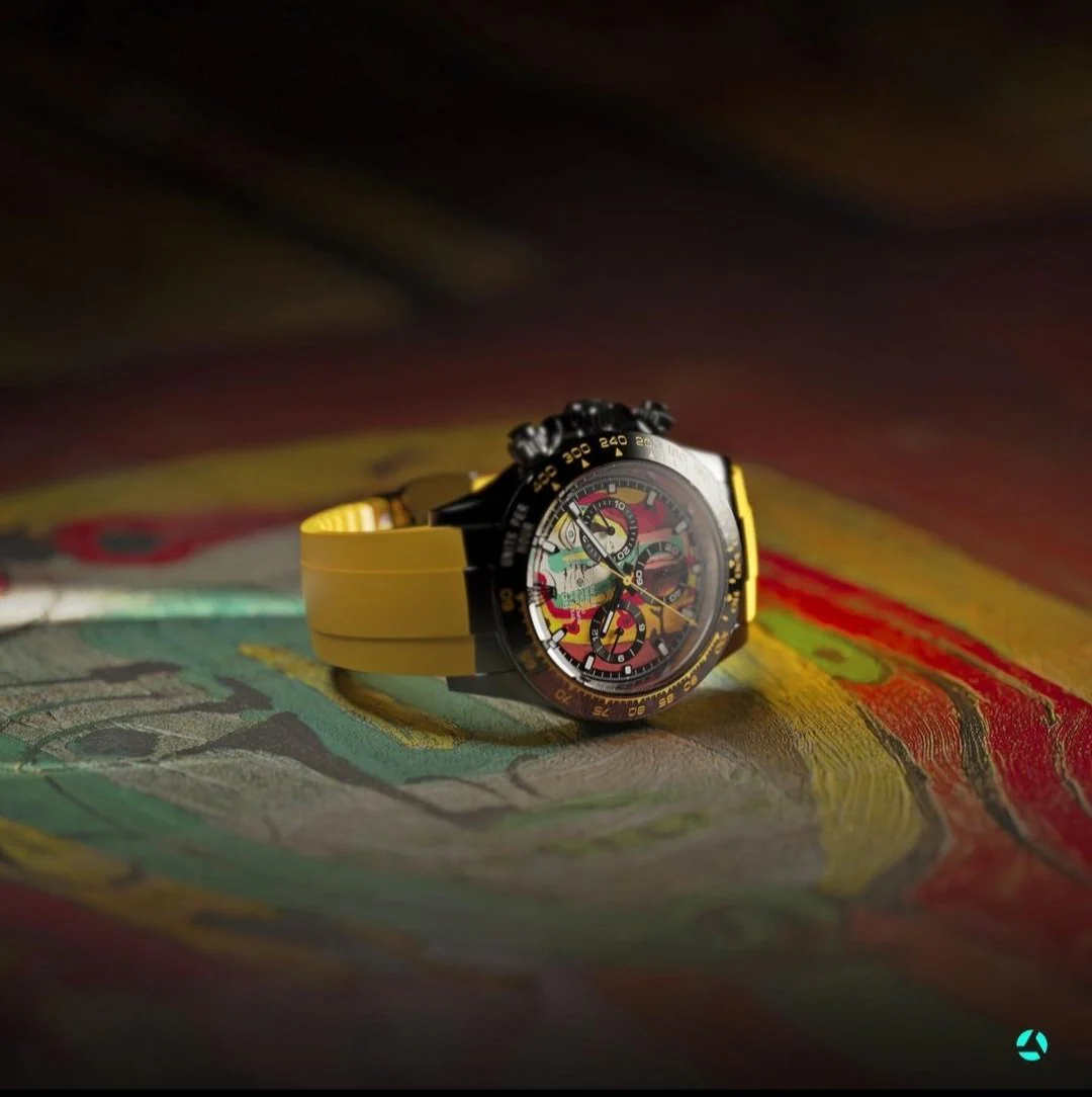 DAYTONA CUSTOM 40MM AET PICASSO YELLOW