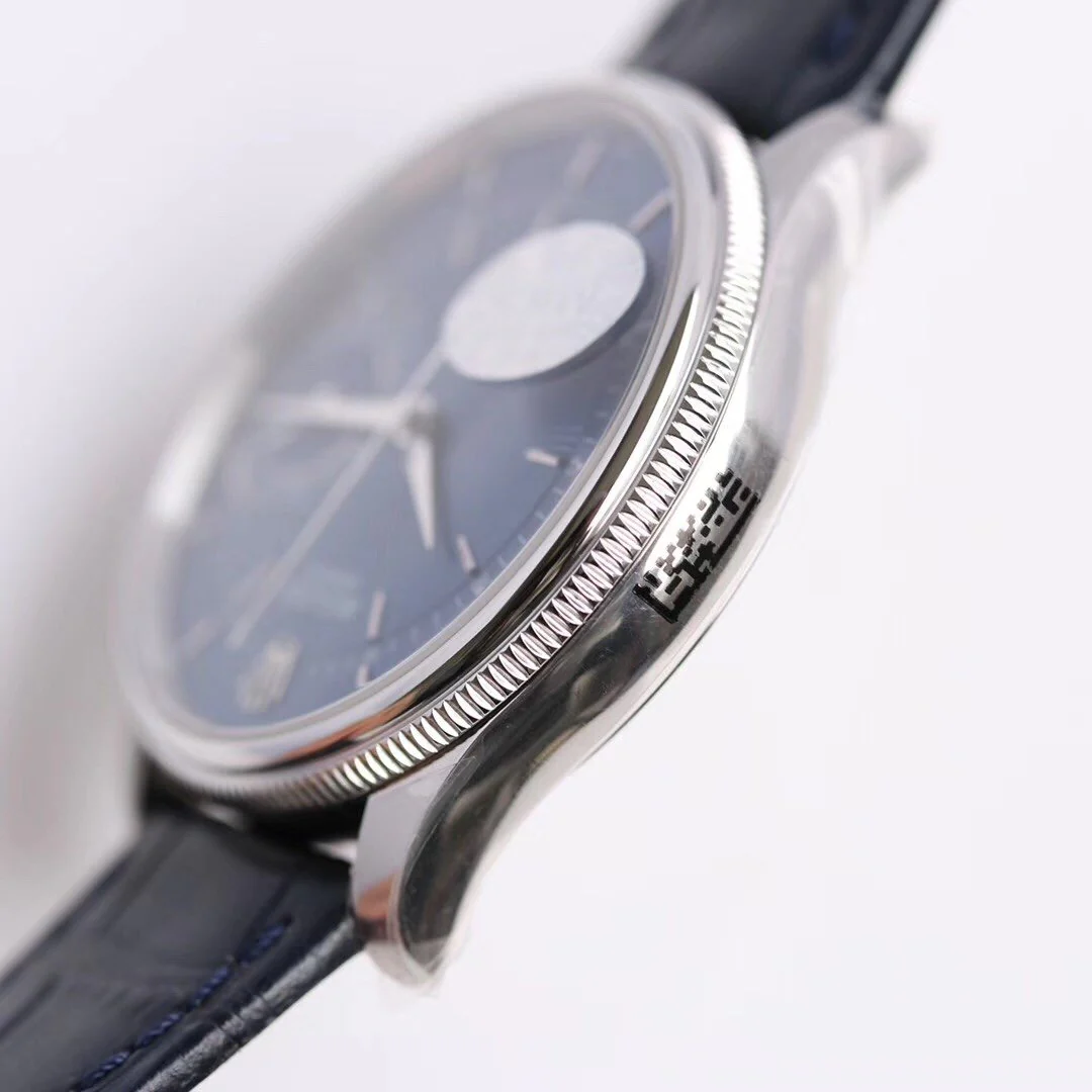 CELLINI DATE WHITE GOLD BLUE DIAL