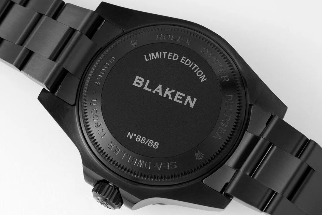 SEA-DWELLER DEEPSEA CUSTOM ALL BLACK