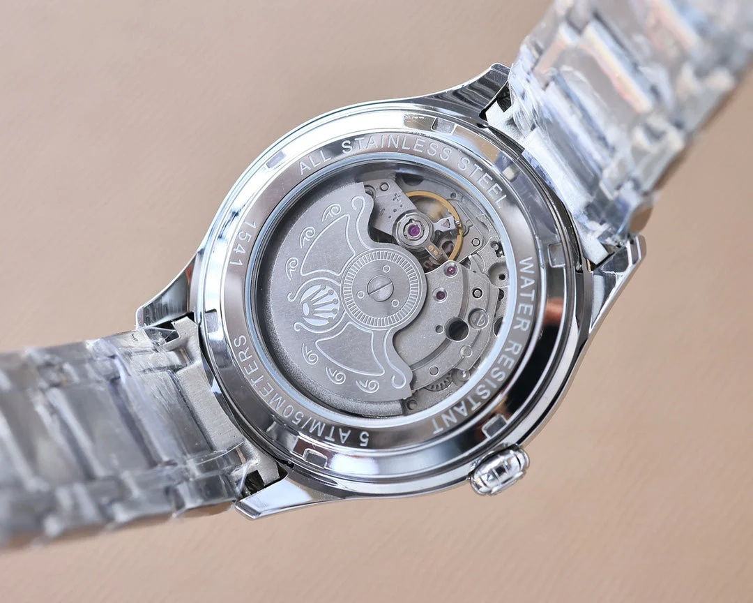 Rolex Datejust 40mm Silver Pink Gold