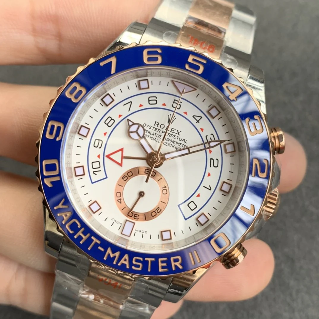 YACHT-MASTER II ROSE GOLD CERAMIC 44MM