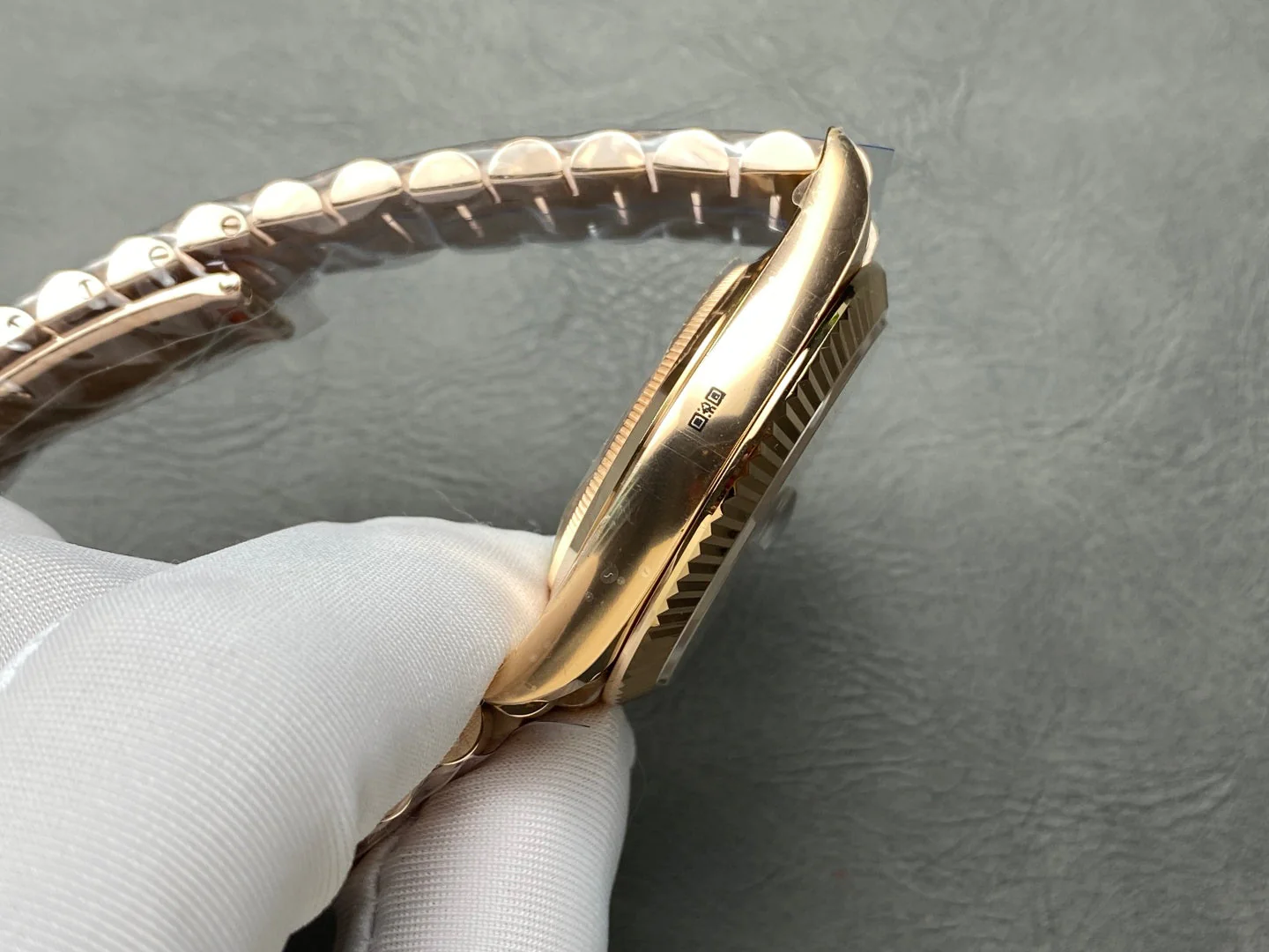 Rolex Day-Date 40mm Pink Gold Black Dial