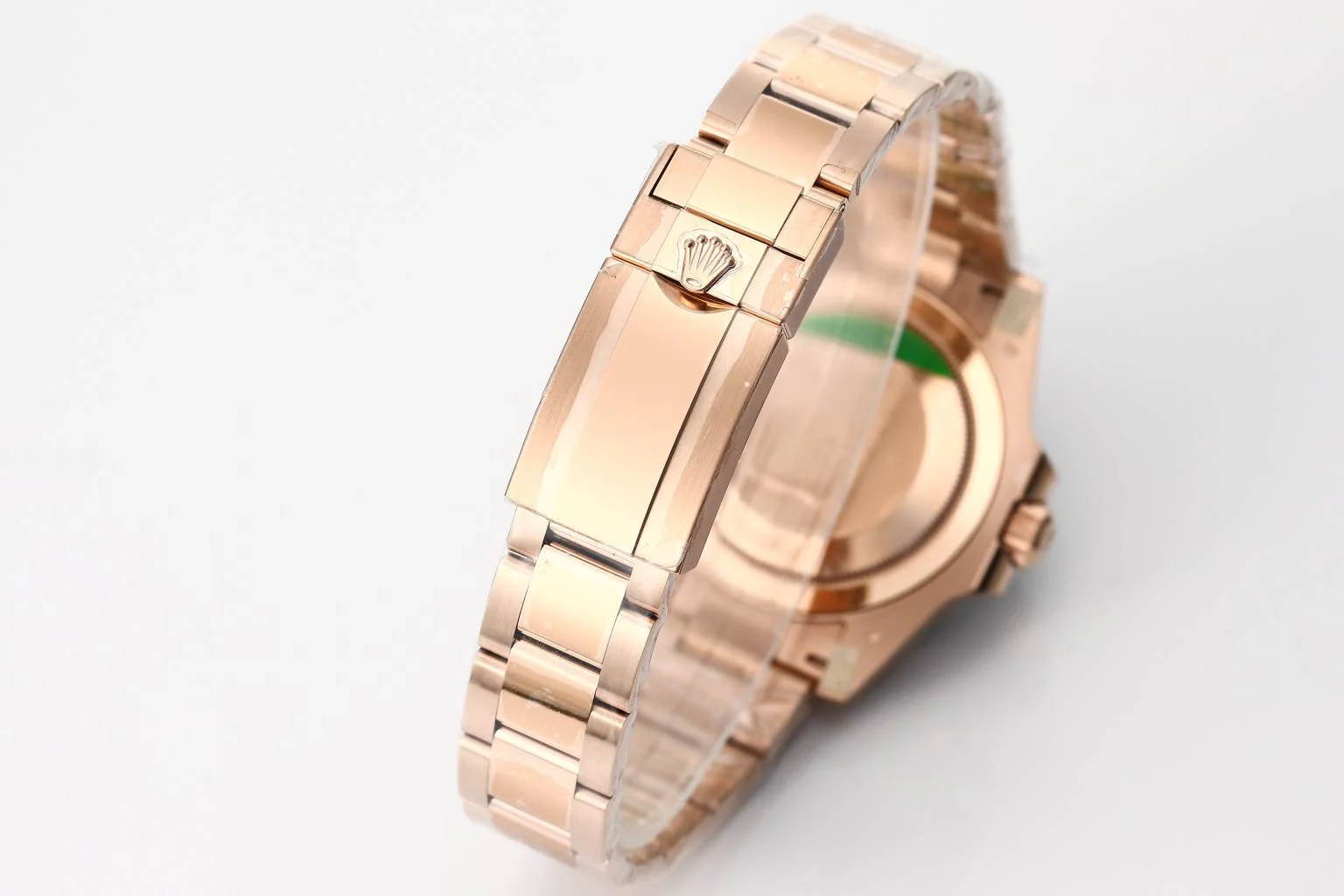 Rolex 25 GMT- Master 40mm Pink Gold Black Dial