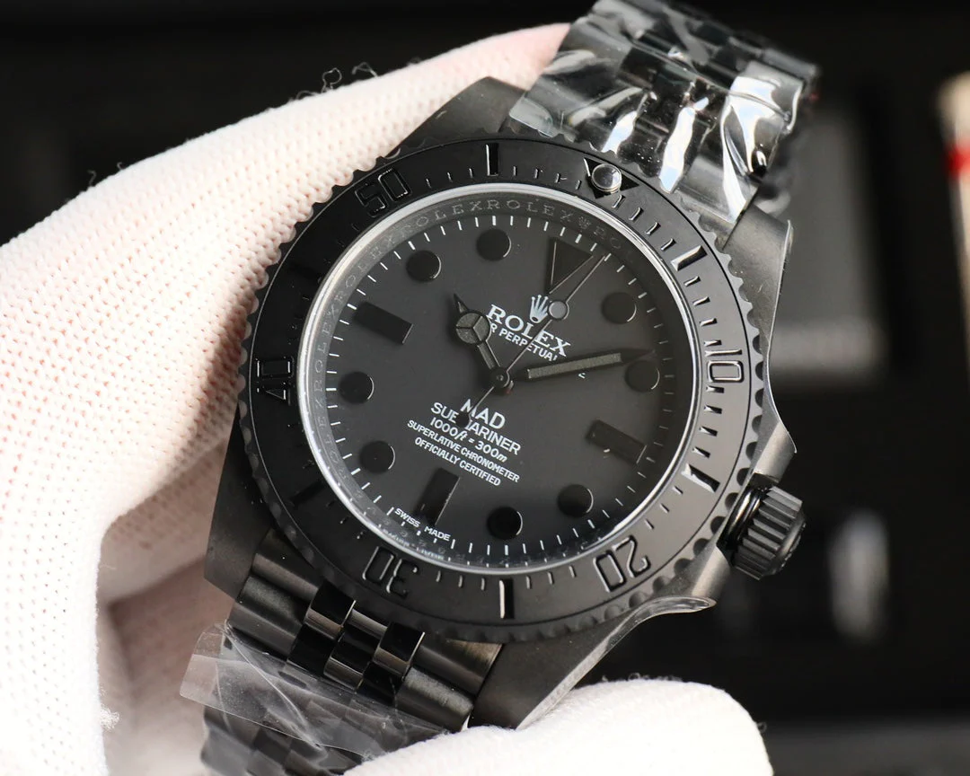 Rolex Blaken 40mm Black Dark Night