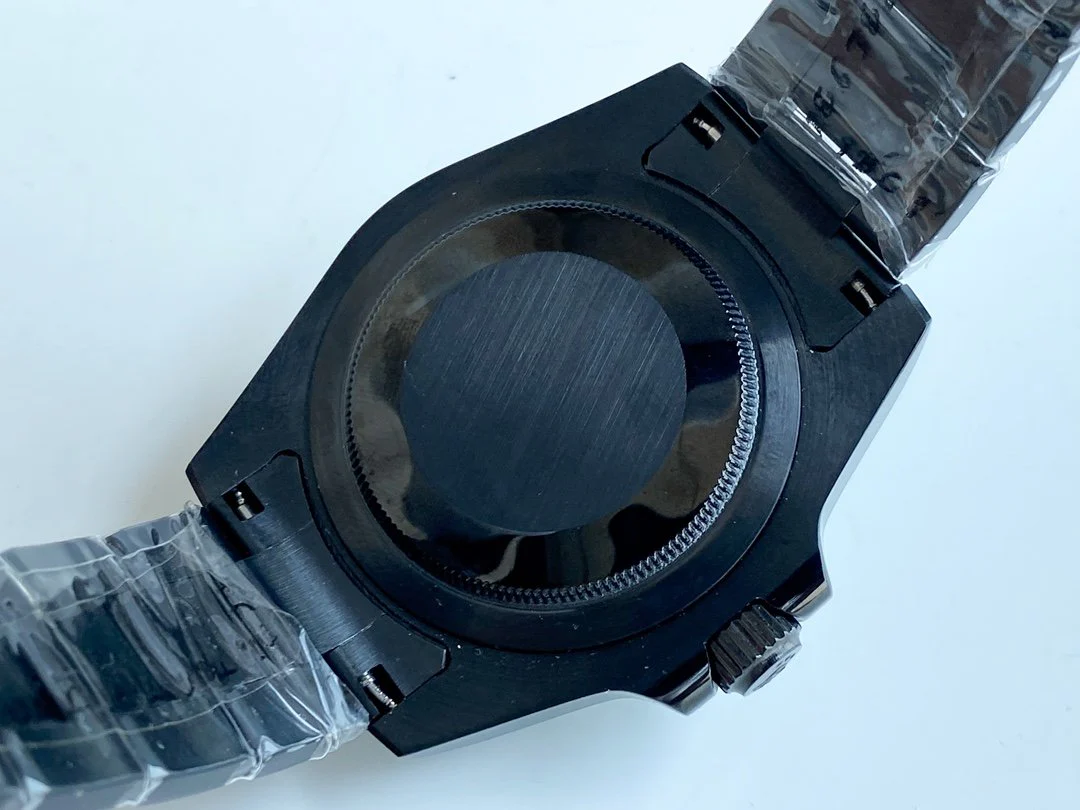 GMT-MASTER II CUSTOM BLACK CASE GREEN BLACK BEZEL