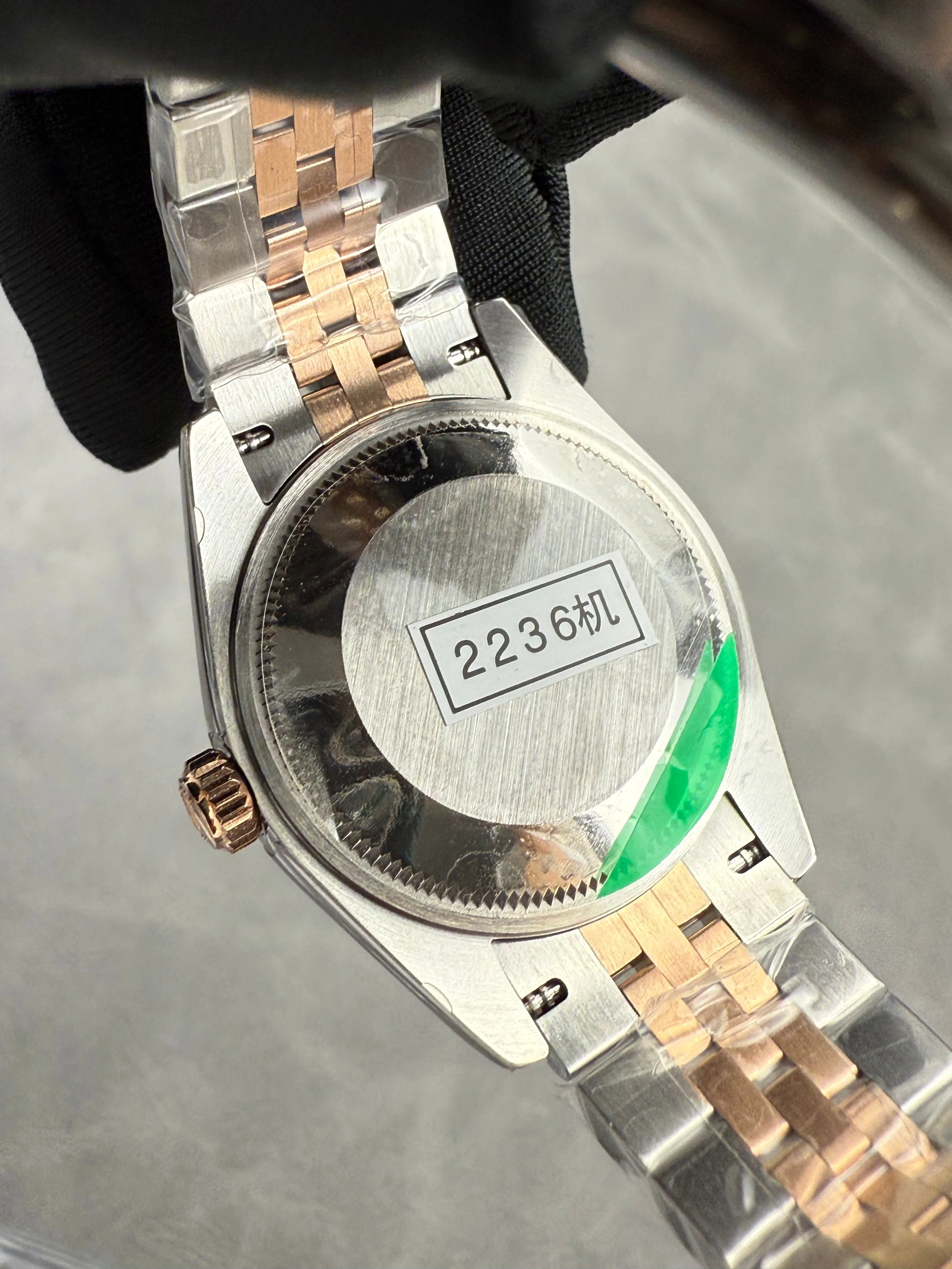 ROLEX Datejust 31mm Silver Pink Gold