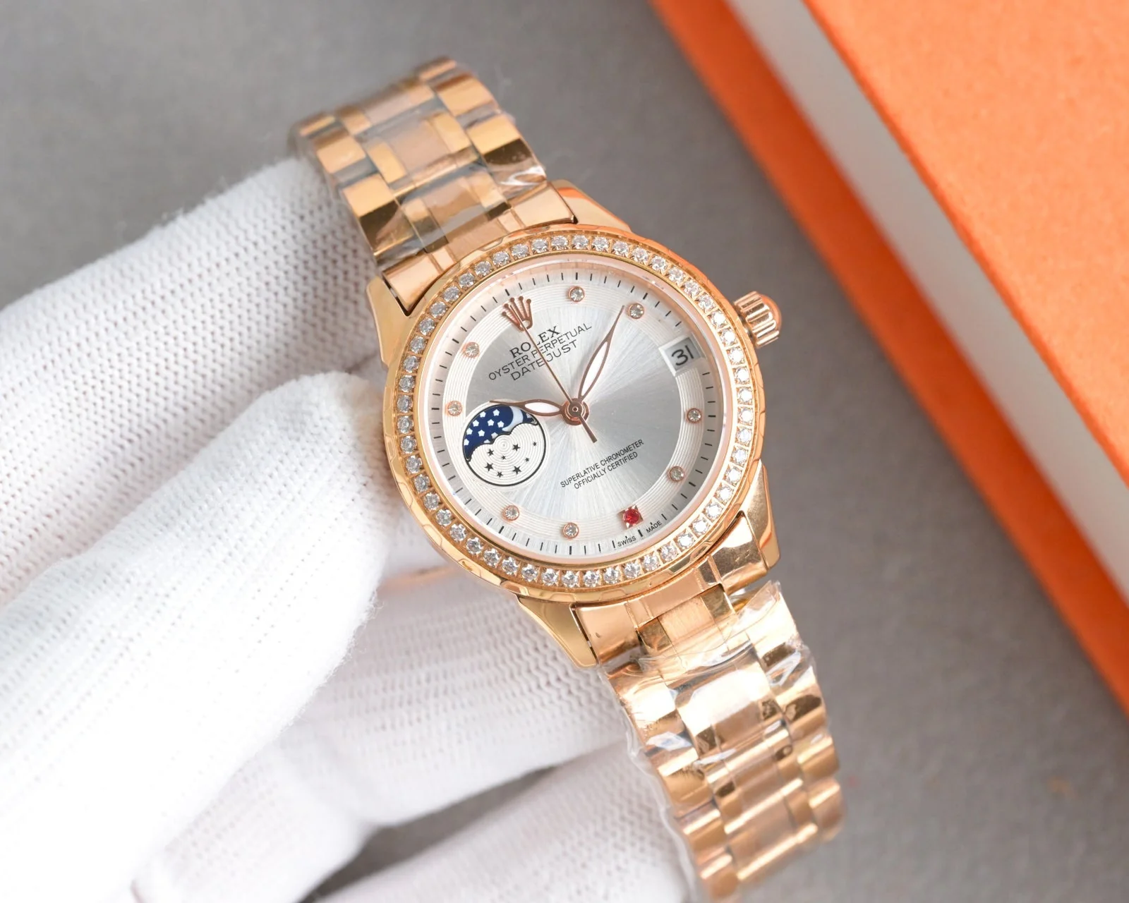 Rolex Lady Datejust 36mm Diamond Stainless Steel