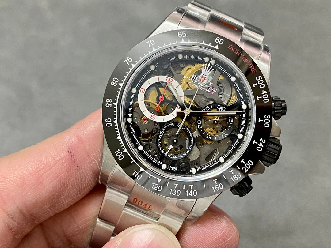 Rolex Daytona 40mm Silver Black