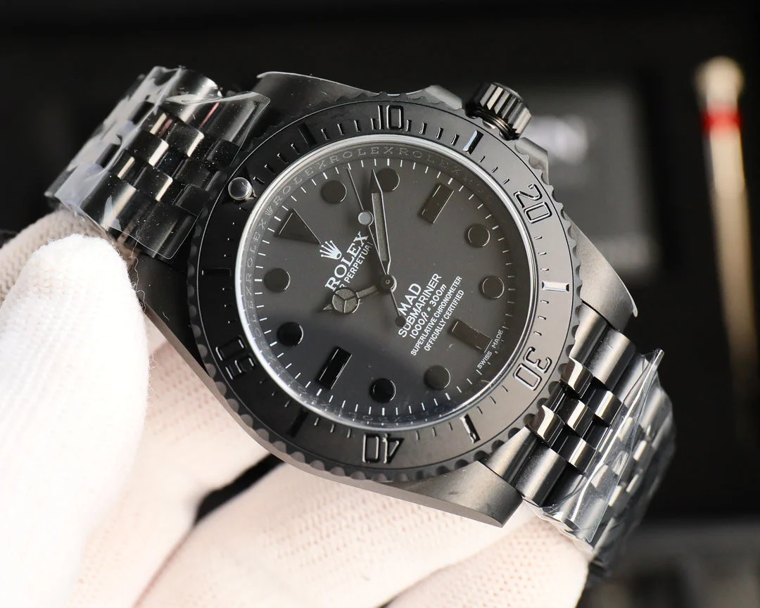 Rolex Blaken 40mm Black Dark Night