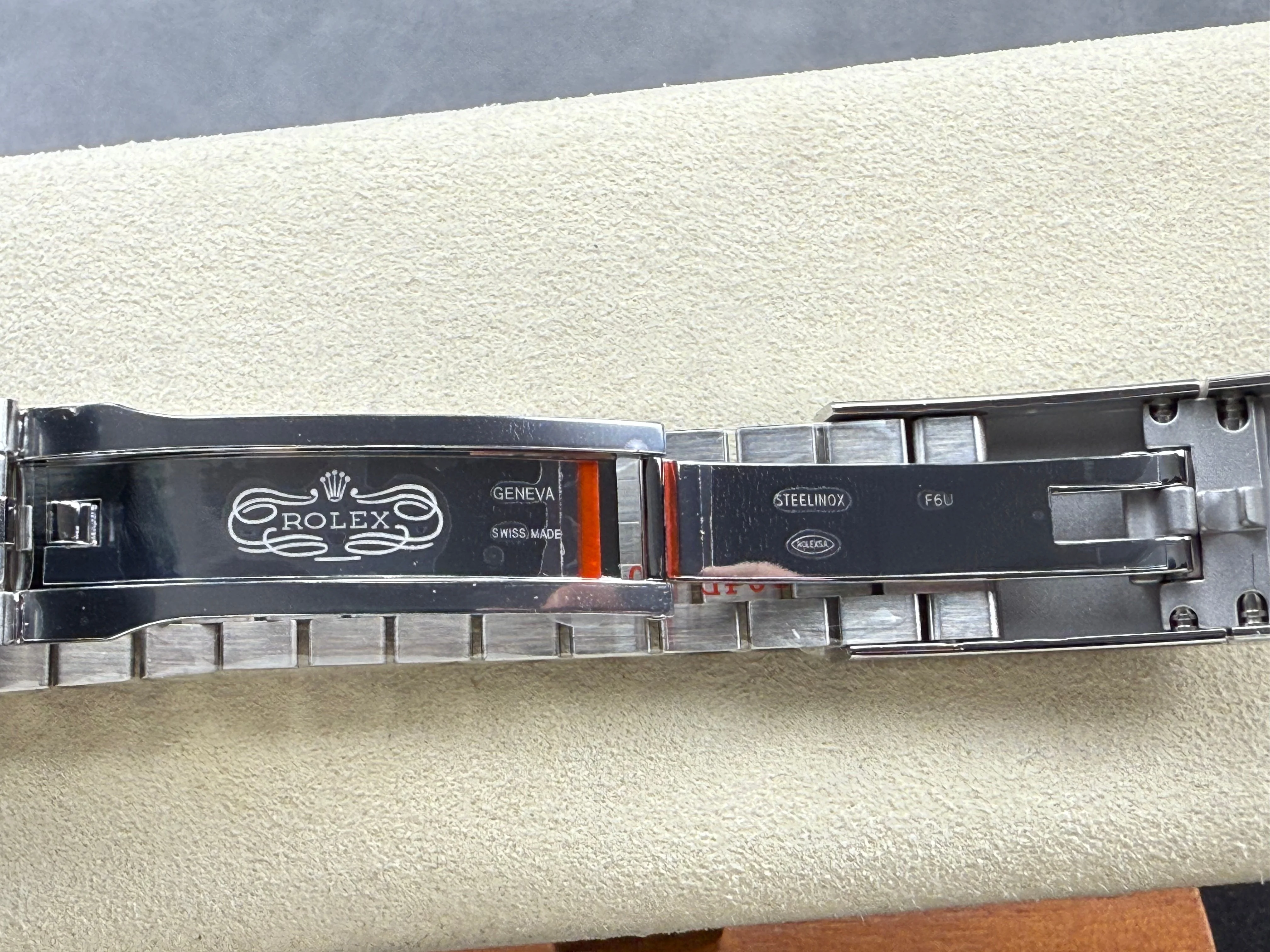 Rolex Day-Date 36mm Silver Navy Blue